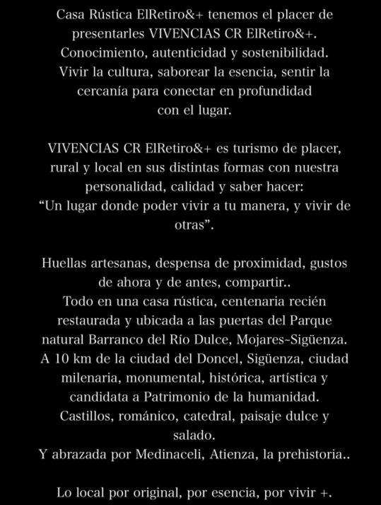 El Retiro & Gastro Vivencias *